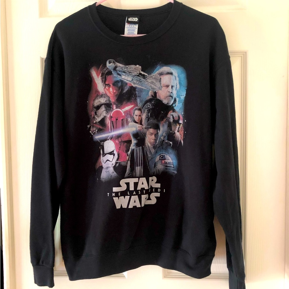 Star Wars The Last Jedi Crewneck Sweatshirt